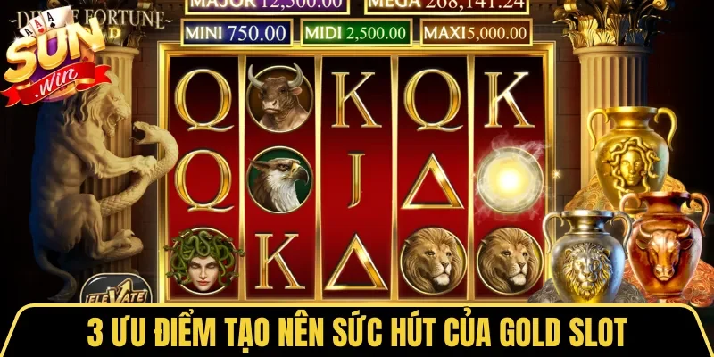 Nổ Hũ Vàng | Luật Chơi & Bí Kíp Quay Hũ Thắng Đậm 2026 2 Sunwin 3 ưu điểm tạo nên sức hút của Gold Slot