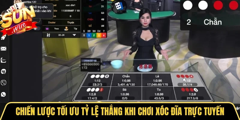 Chiến lược tối ưu tỷ lệ thắng khi chơi Xóc đĩa trực tuyến