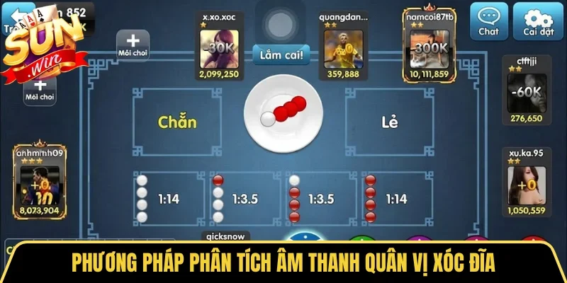 Nghe Vị Xóc Đĩa Với Phương Pháp Phân Tích Âm Thanh Hiệu Quả 1 Sunwin Phương pháp phân tích âm thanh quân vị Xóc đĩa