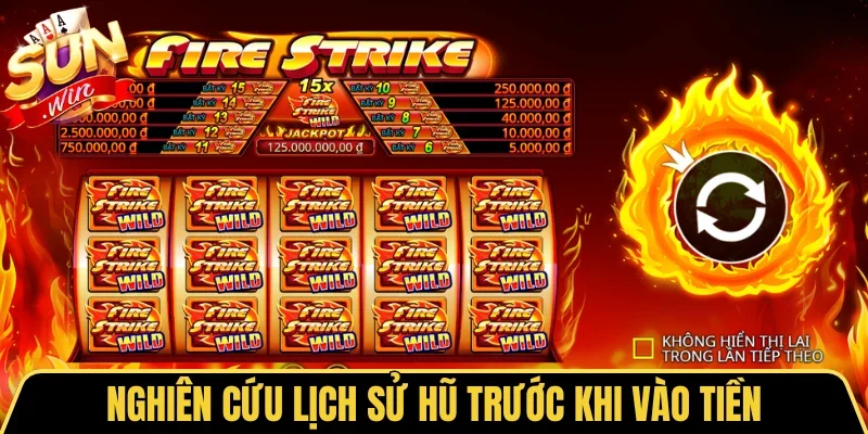 Xèng 777 Sunwin - Quay Hũ Trúng Jackpot Đổi Đời Thần Tốc 4 Sunwin Tập trung nghiên cứu lịch sử hũ trước khi vào tiền
